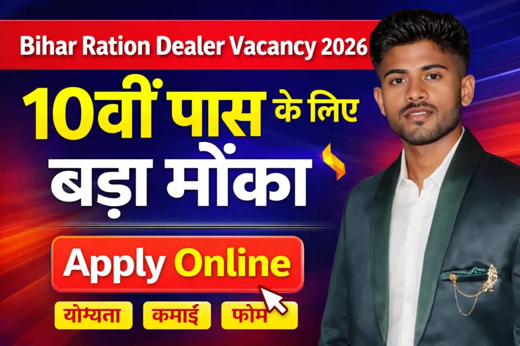 Bihar Ration Dealer Vacancy 2026 Apply Online: 10वीं पास के लिए सुनहरा मौका, ऐसे बनें राशन डीलर 1 Bihar Ration Dealer Vacancy 2026 Apply Online