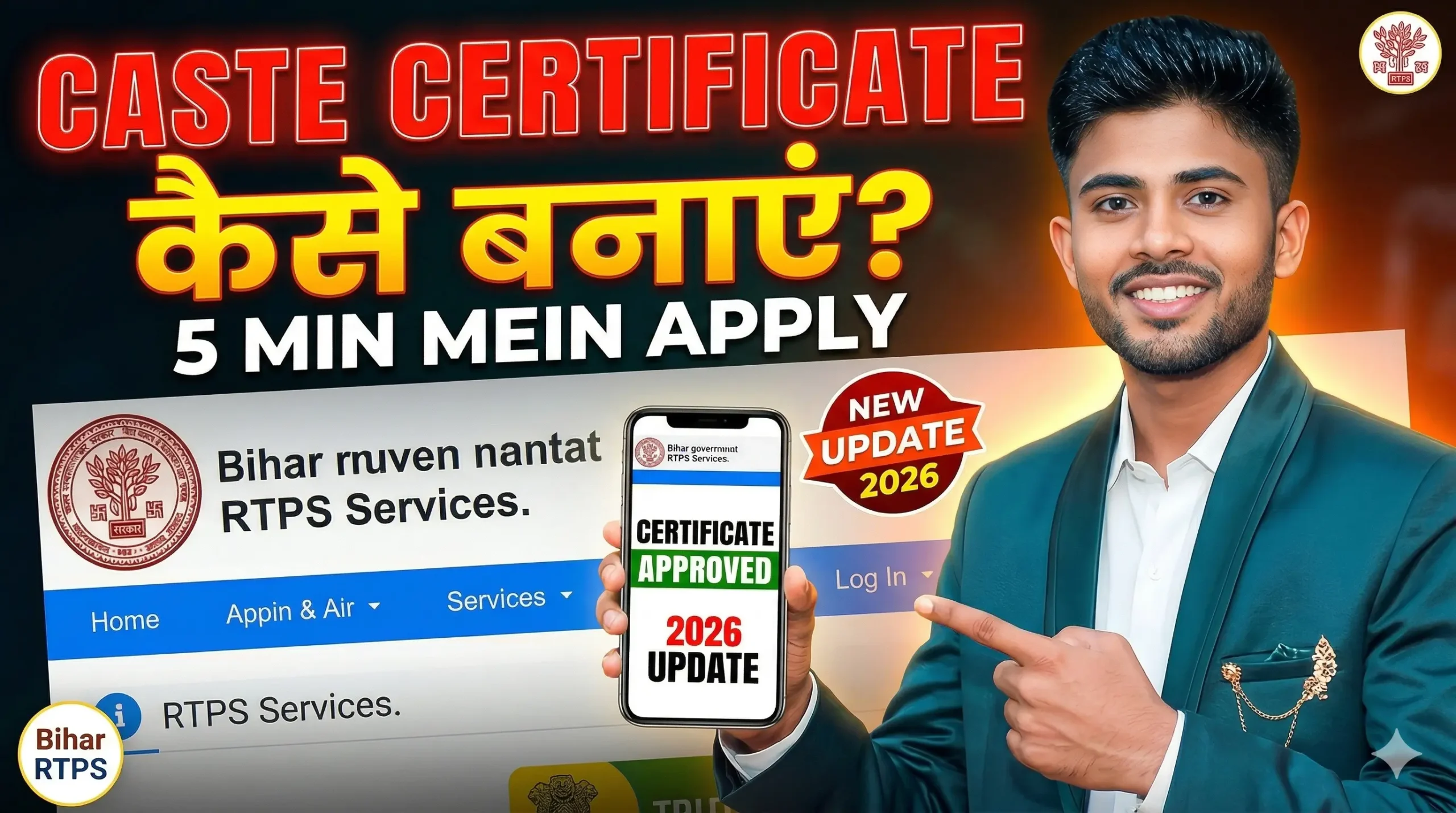 Bihar Caste Certificate Apply Kaise Kare Online