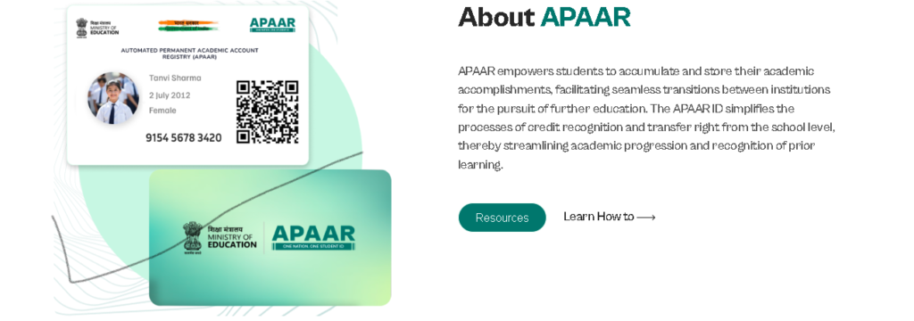 Apaar ID Card Apply Online